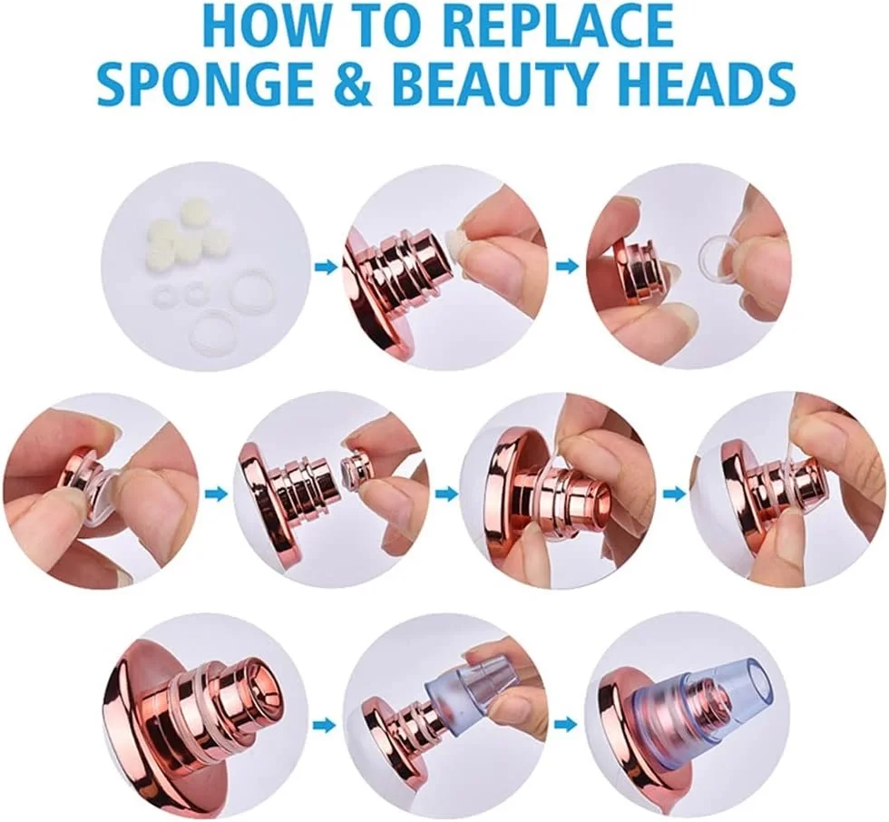 Şarjlı Siyah Nokta Temizleme Cihazı 5 Başlıklı (5563) #4