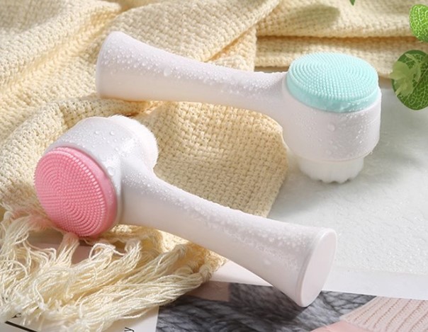 Doppelseitige 3D-Gesichtsreinigungsbürste (5563) #2