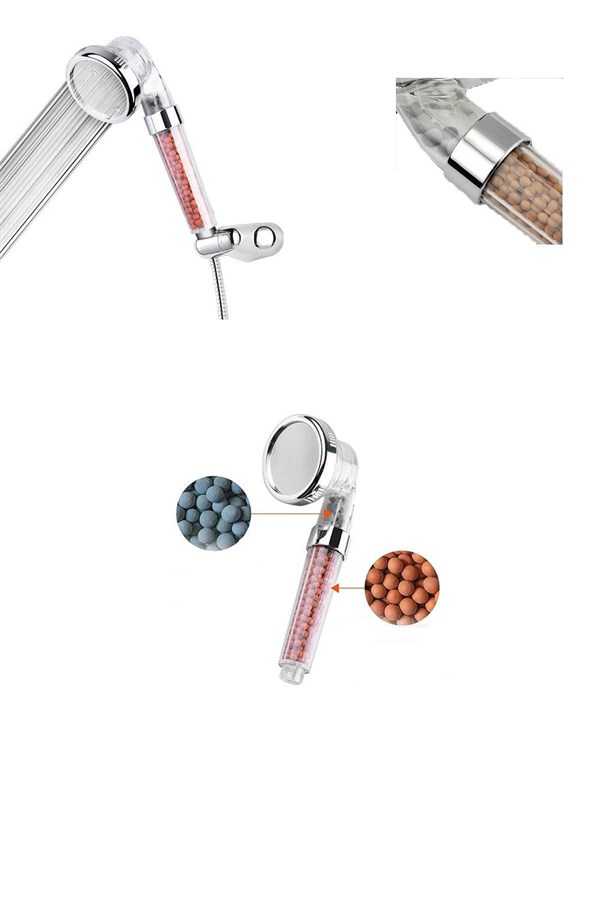 Led Işıklı Su Tasarruflu Banyo Duş Başlığı (5563) #4