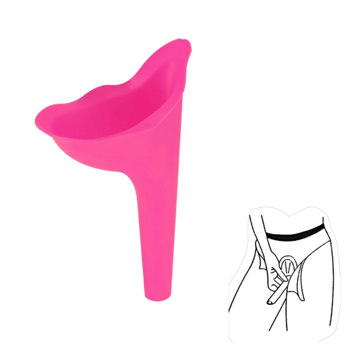 Piez Kadınların İçin Hijyenik Ayakta İşeme Temiz Tuvalet Aparatı (5563) #3