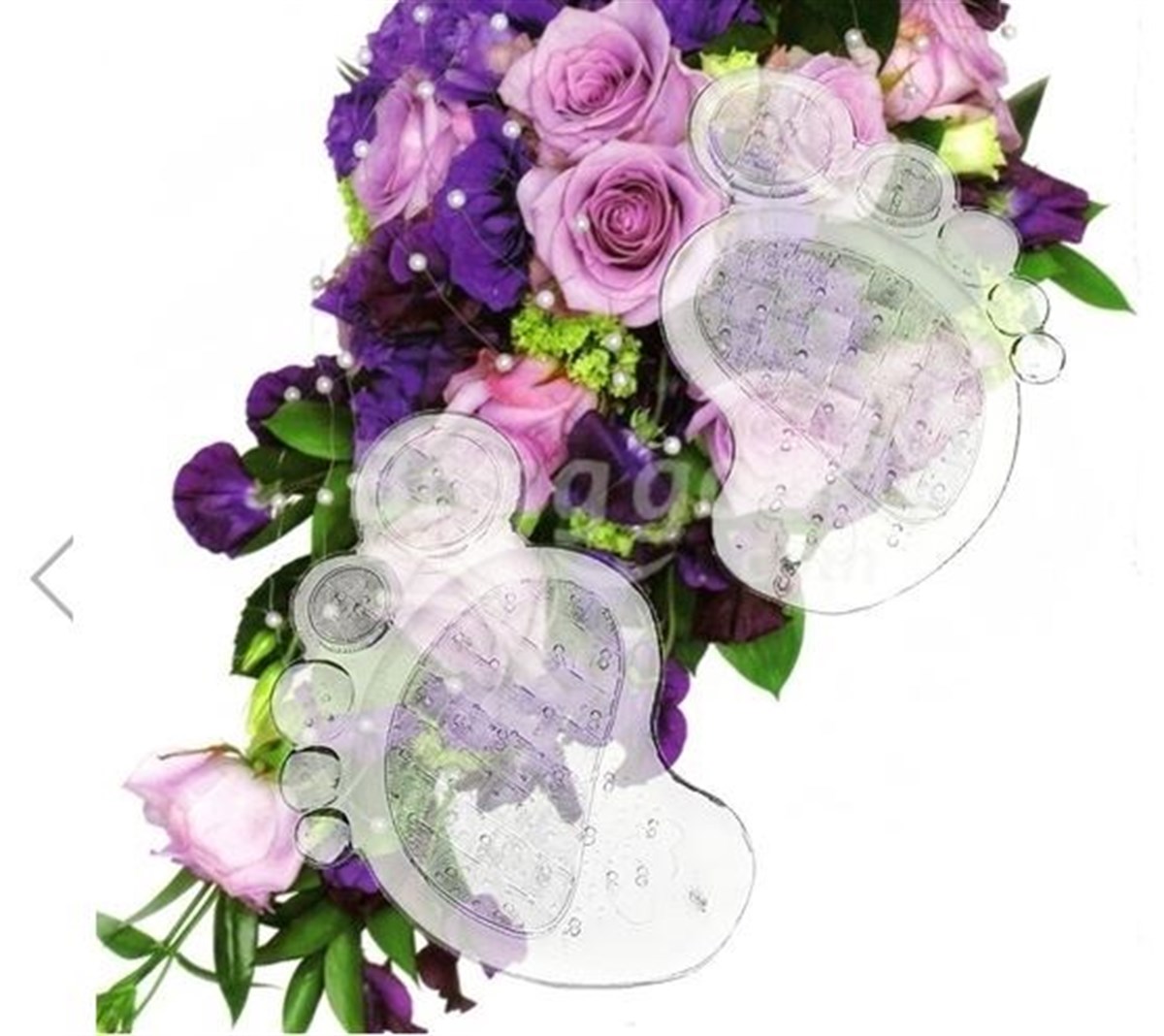 Rutschfeste gepolsterte Silikon-Fußpolster für Schuhe (5563) #5