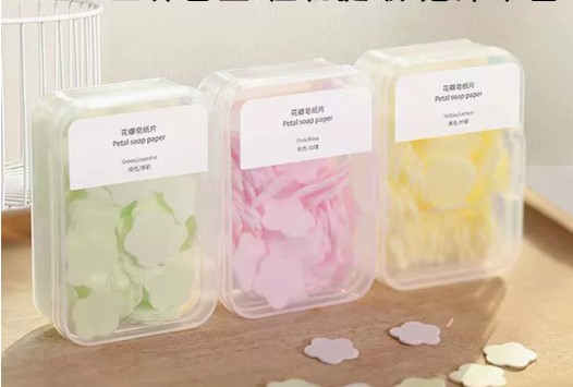 100 Yaprak Eriyen Mini Parfümlü Kağıt Sabun (5563) #3