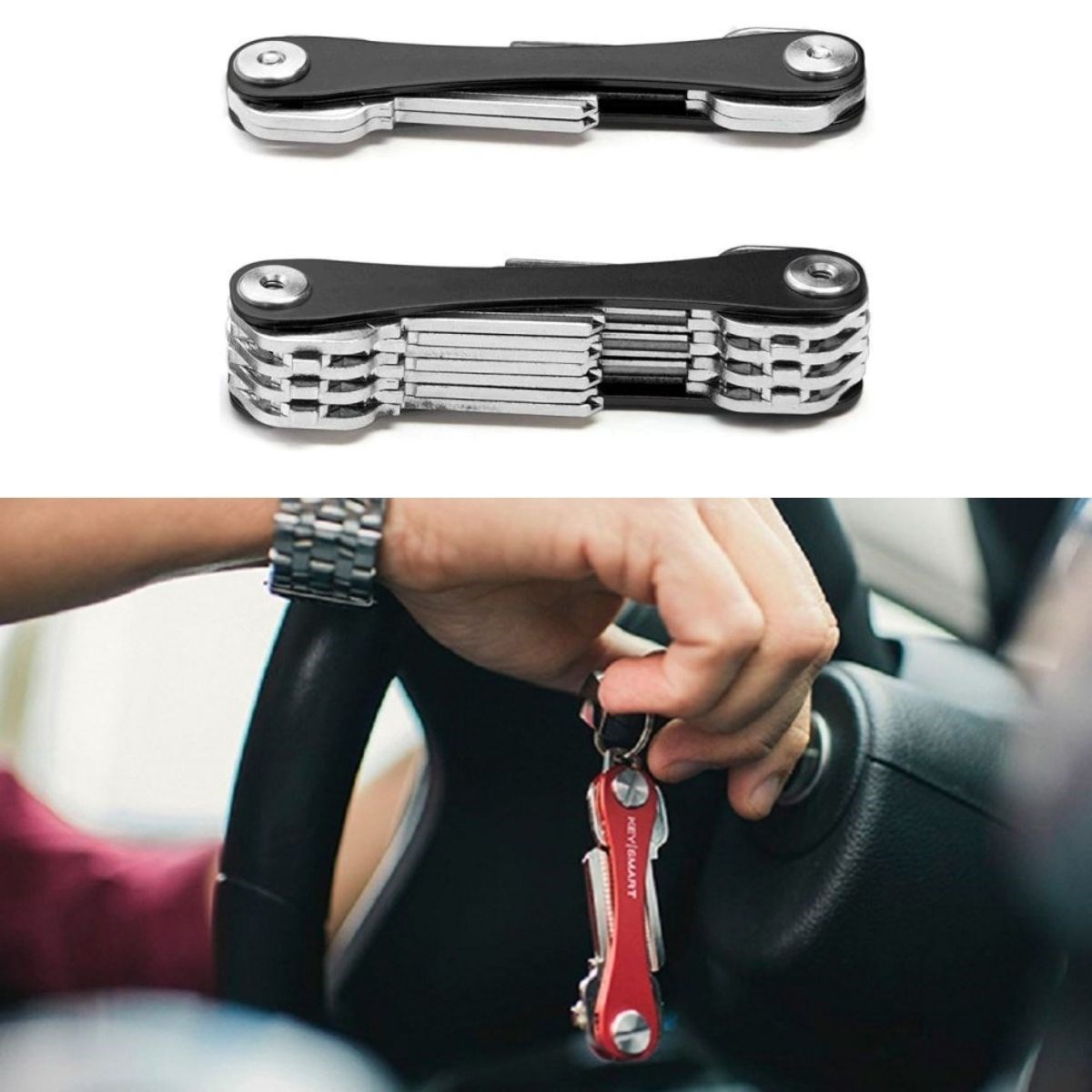 Smart Key Organizer Keychain Holder (5563) #5