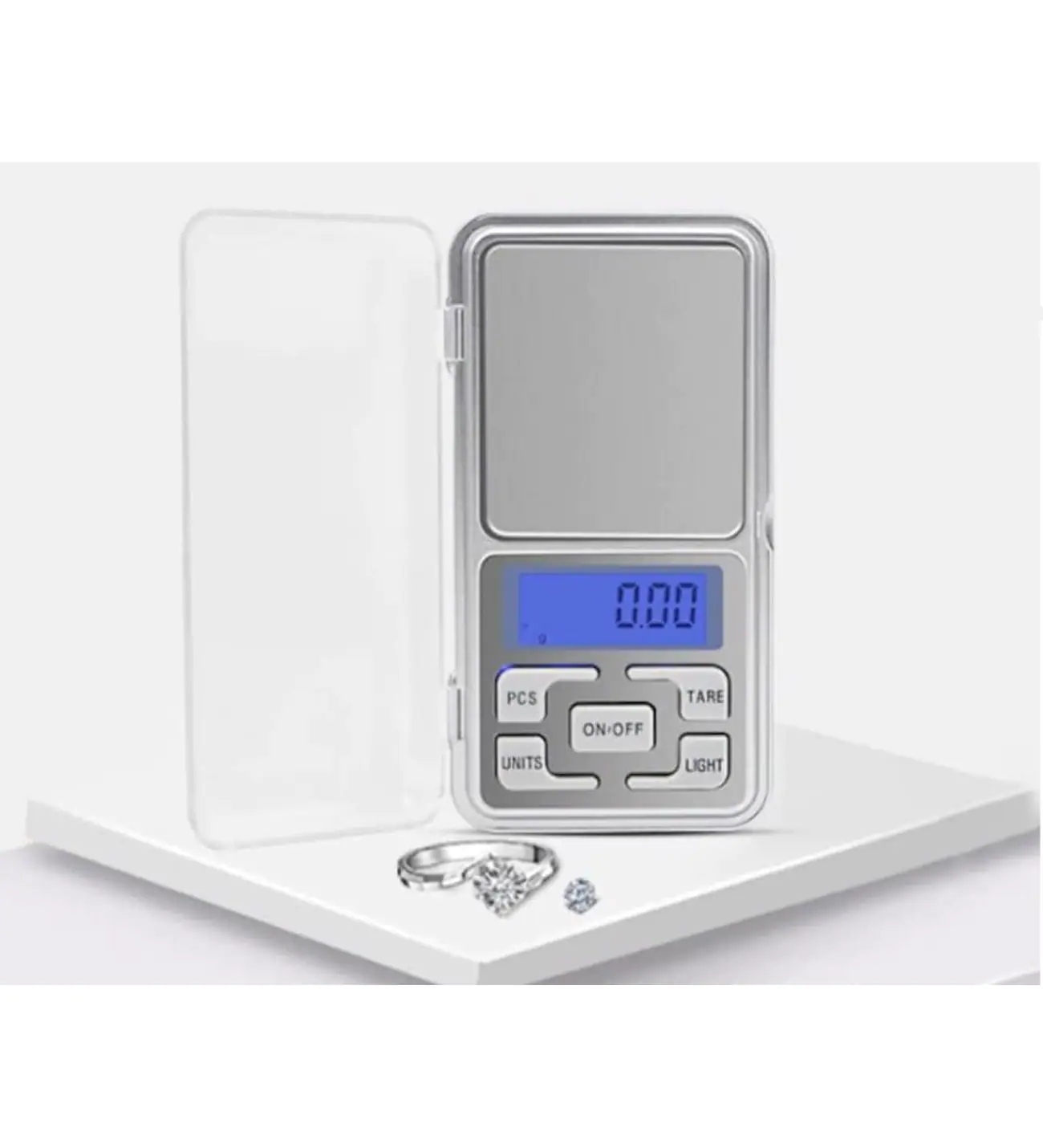 Dijital Hassas Elektronik Kuyumcu Cep Terazisi Tartı 200 gr / 0.01 gr (5563) #2