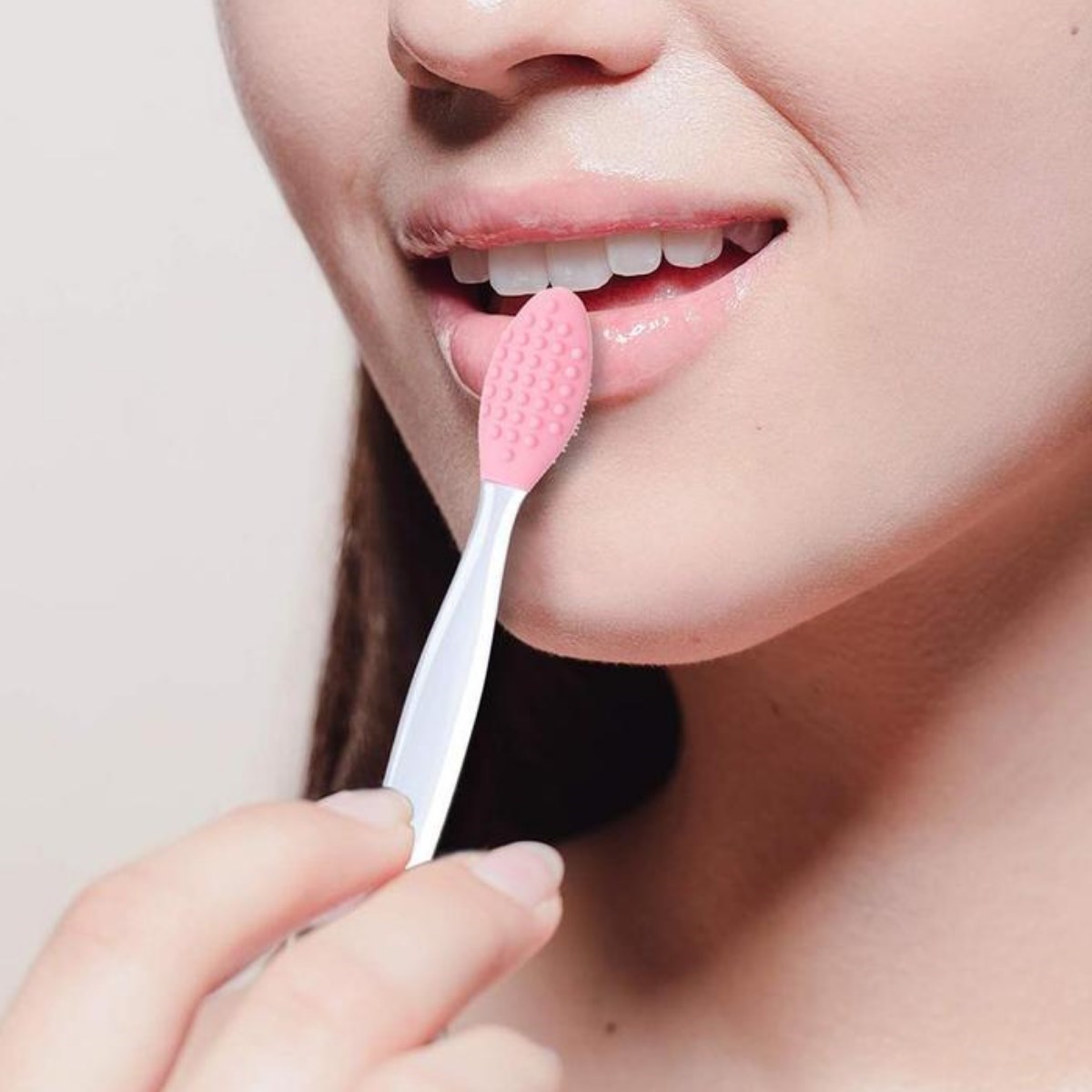 2 Adet Dudak Fırçası Peeling Etkili Gözenek Siyah Nokta Temizleyici Akne Giderici Çift Yönlü Fırça (5563) #5