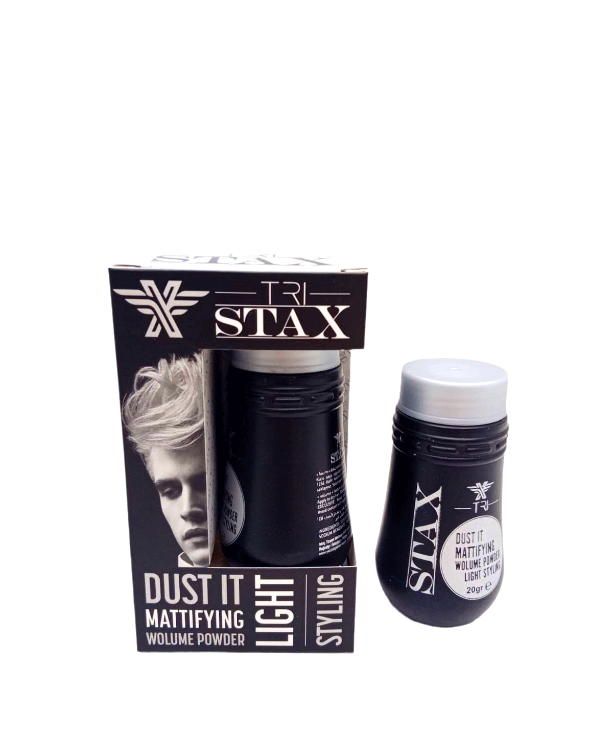 STAX WAX LIGHT PUDRA SİYAH KUTU SAÇ ŞEKİLLENDİRİCİ 20GR (556