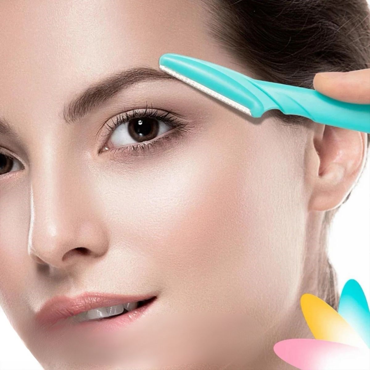 3’lü Kadın Kaş Usturası Seti – Hassas Ciltler İçin Güvenli Yüz Tüy Temizleme Bıçağı (5563) #5