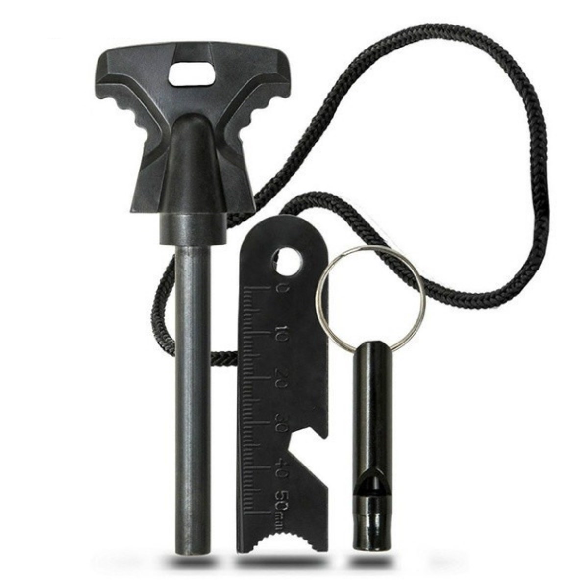 Acil Durum Magnezyum Çubuk Çakmaktaşı Hayatta Kalma Ateş Baş