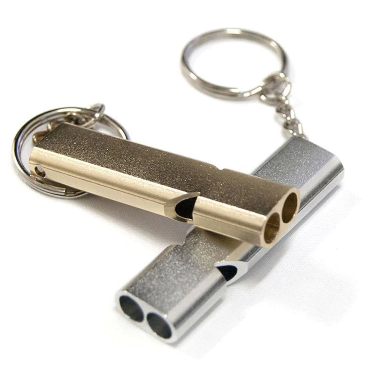 S.O.S Acil İmdat Düdüğü Alüminyum Islık Anahtarlık Kamp Yürü