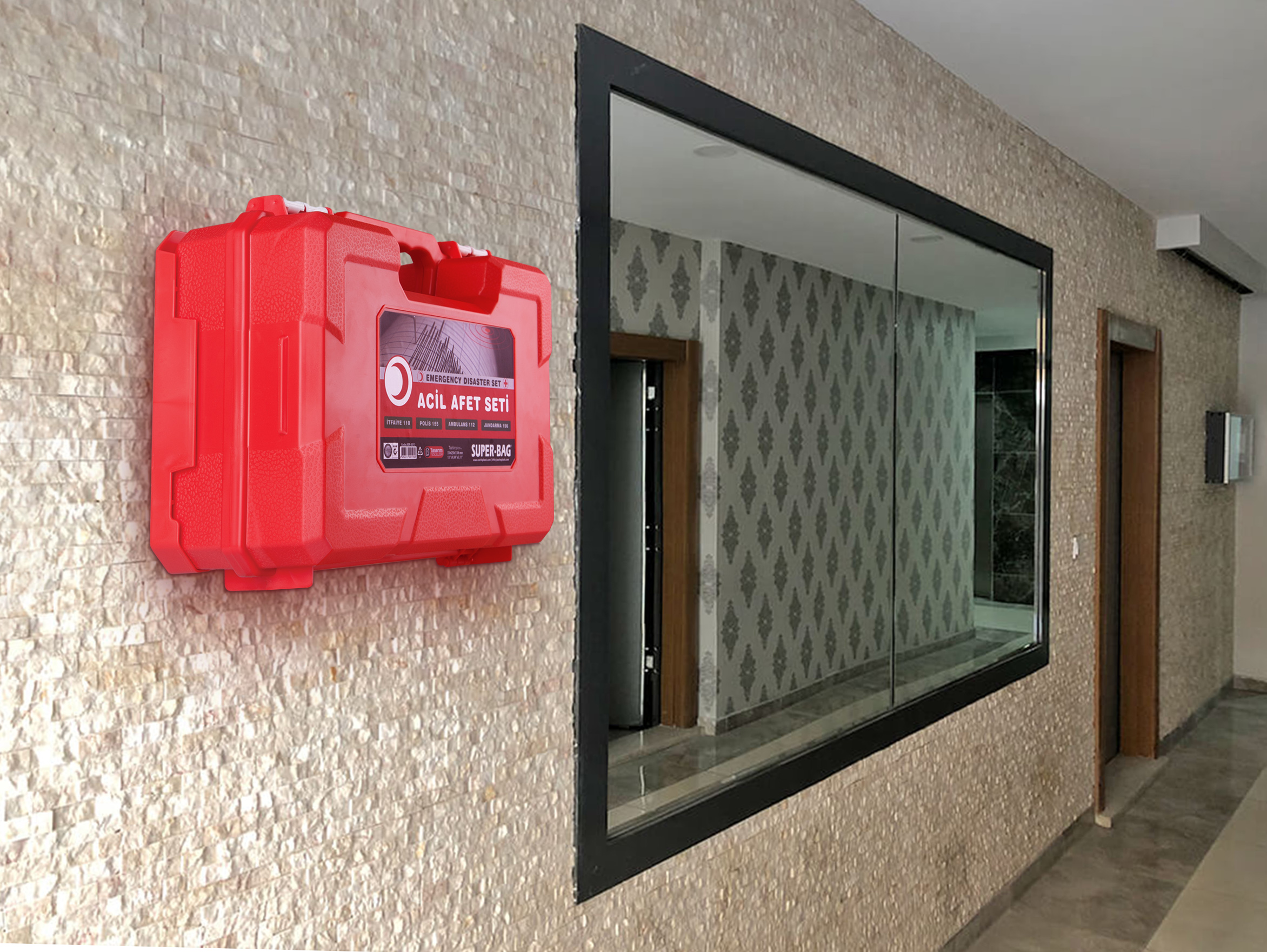 Großes Notfall-Set Erste-Hilfe-Kit Erdbeben (5563) #4