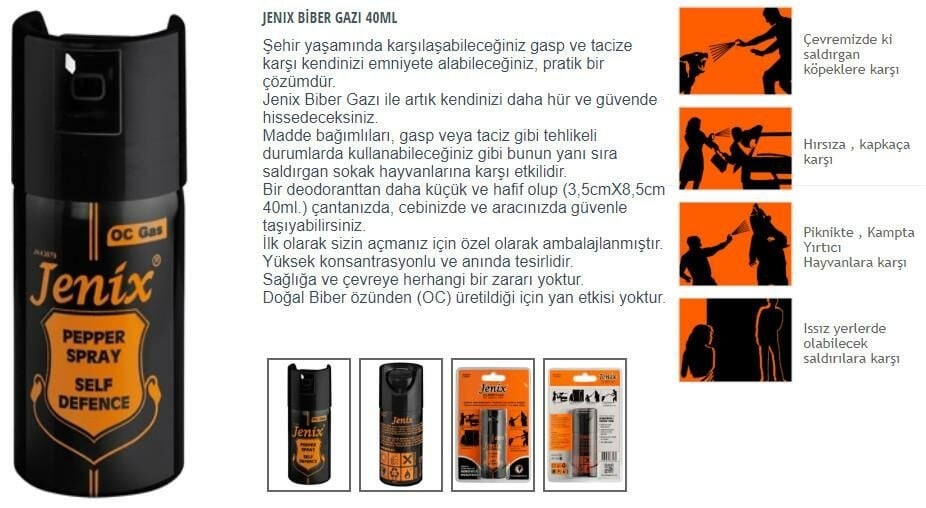 Jenix Biber Gazı 40ml OC Göz Yaşartıcı Sprey (5563) #3