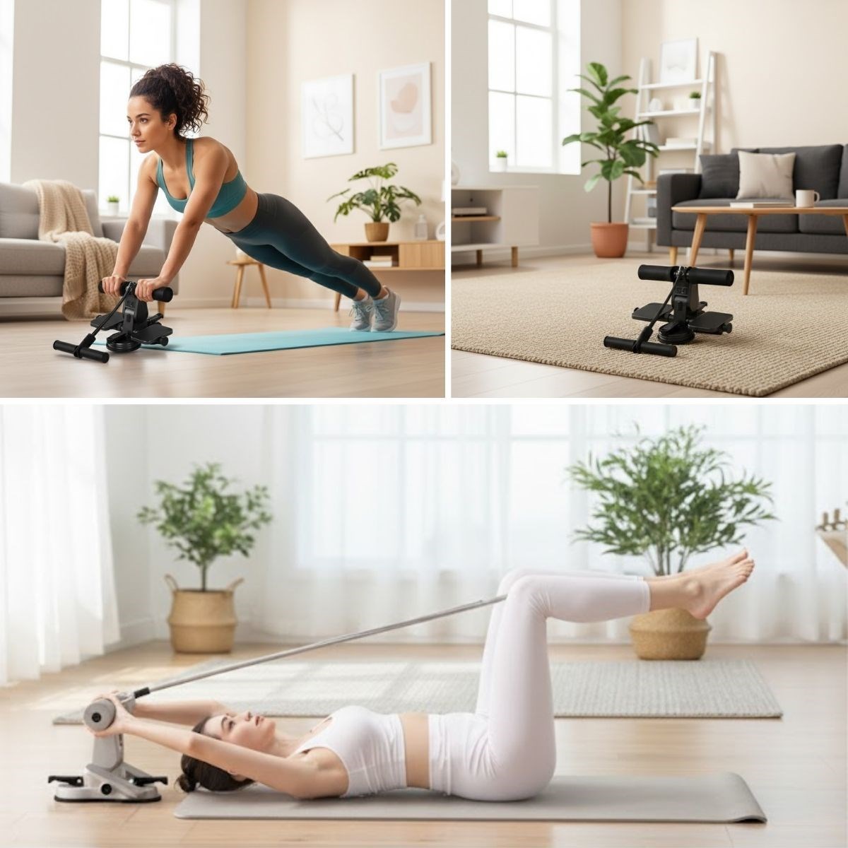 4er Widerstandsbänder Sit-up-Trainer – Bauch-, Arm- und Ganzkörpertraining (5563) #2