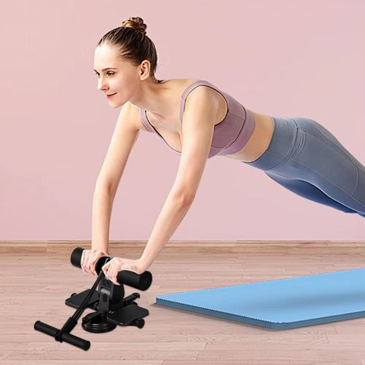 4er Widerstandsbänder Sit-up-Trainer – Bauch-, Arm- und Ganzkörpertraining (5563) #4