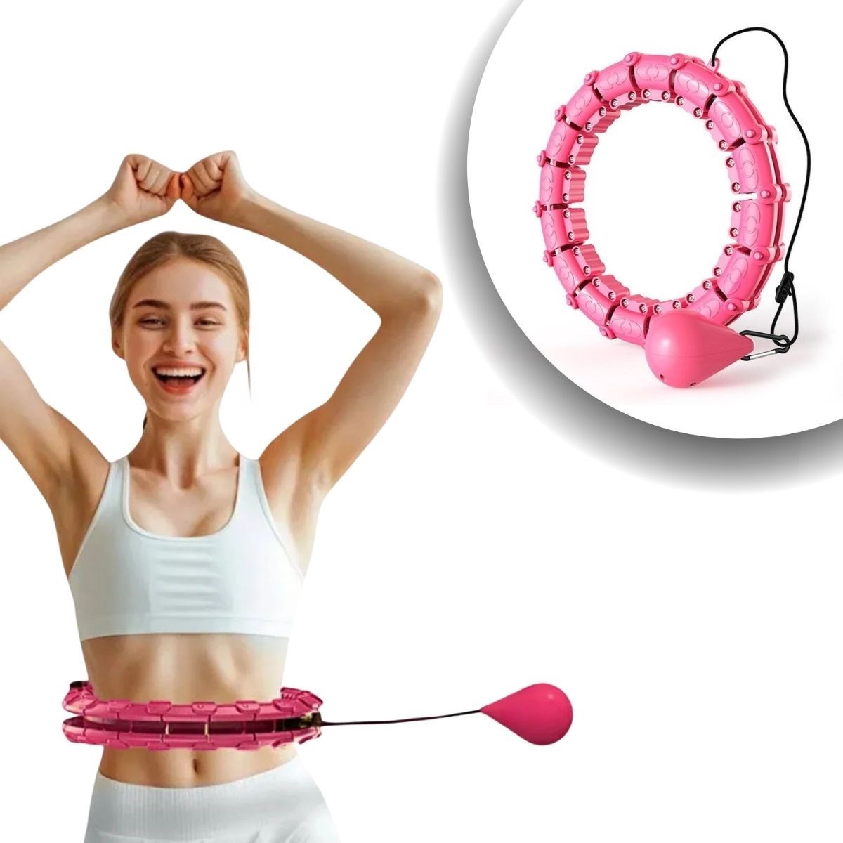 Ayarlanabilir Zayıflatıcı Hulahop Bel ve Karın Bölgesi İçin