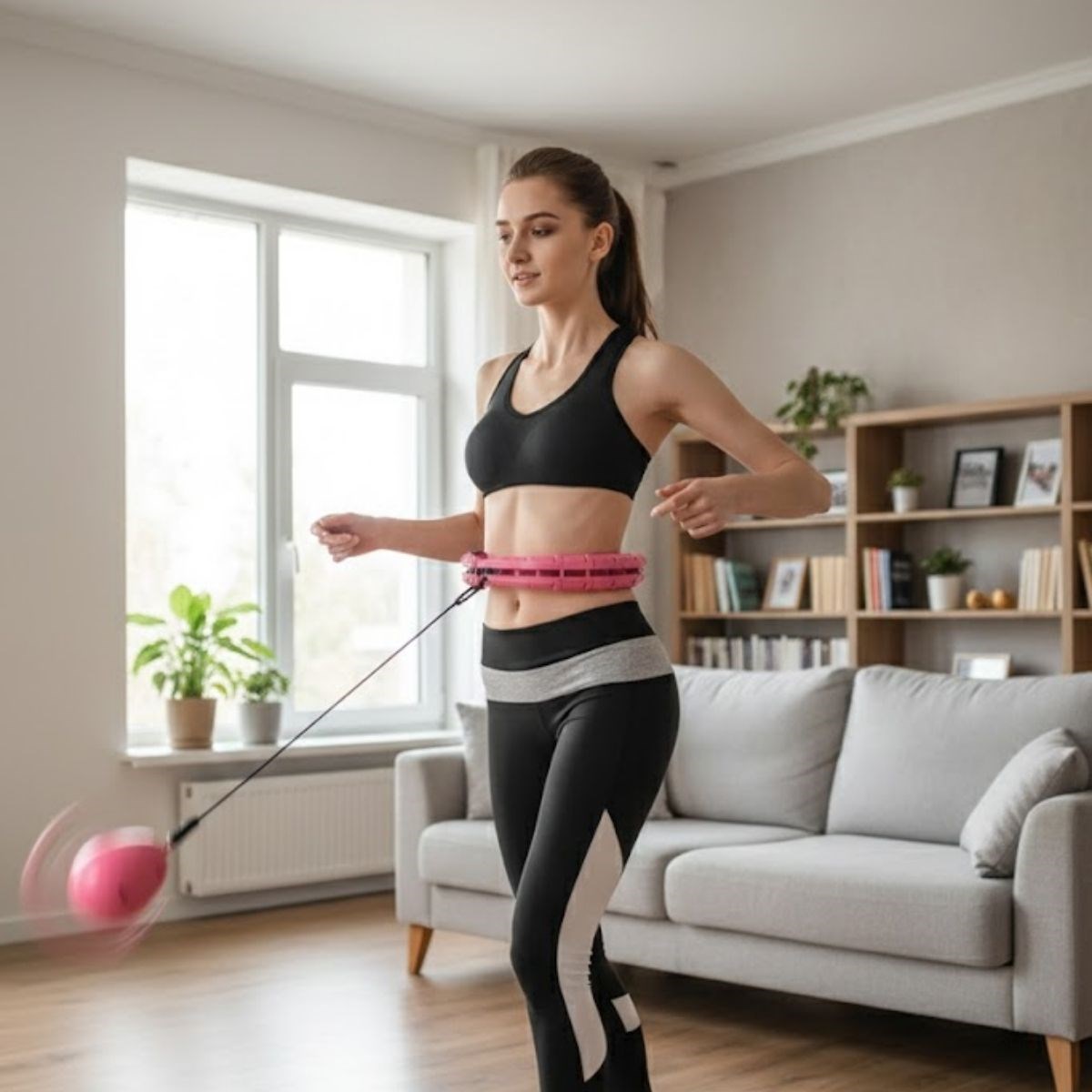 Verstellbarer Gewichtsverlust Hula-Hoop für Bauch & Taille #2