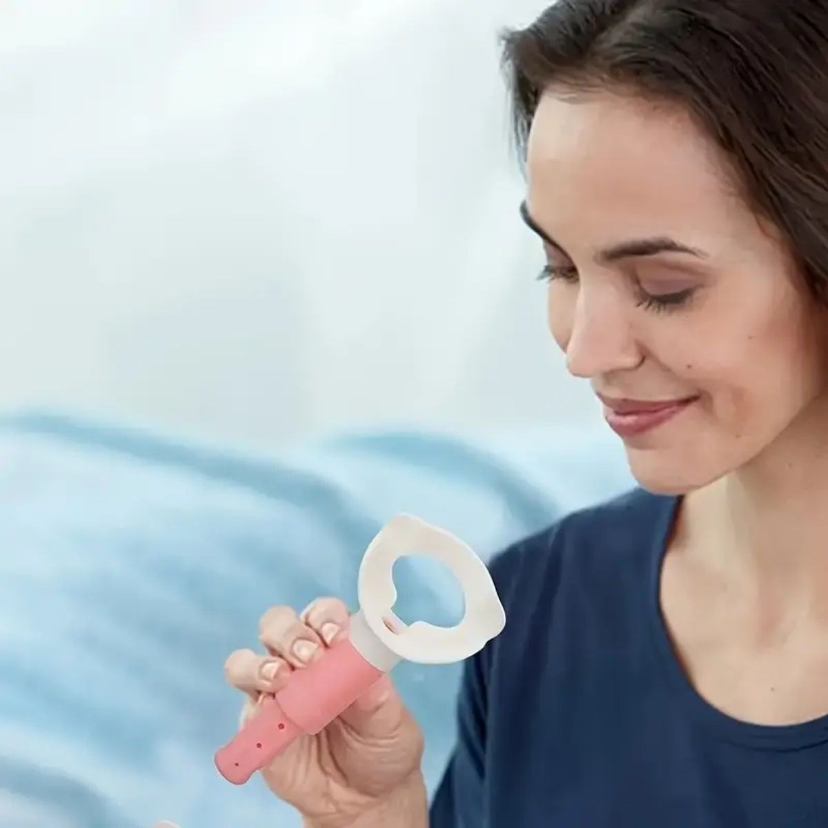 Tragbarer Bauch-Atemtrainer Atemübungsgerät (5563) #2