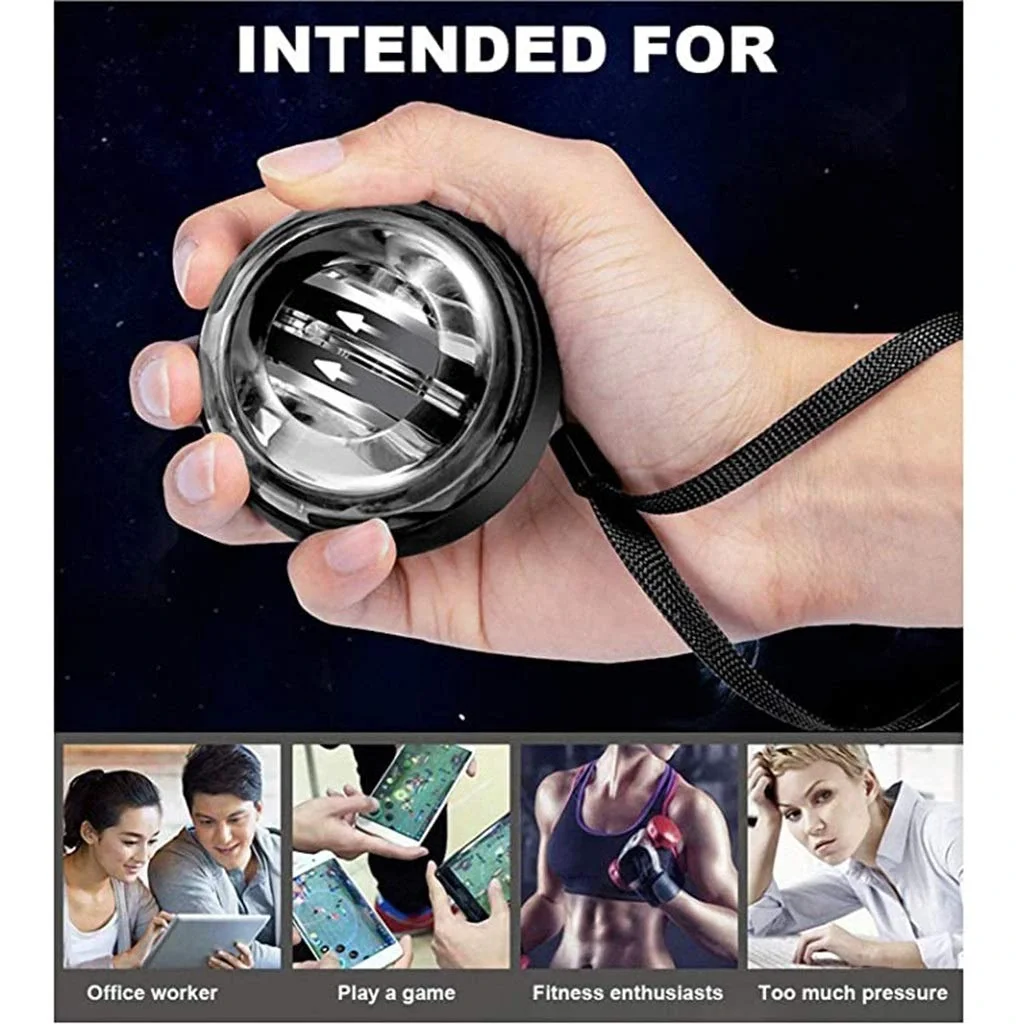 Gyro Ball El Bilek Egzersiztopu Otomatik Jiroskop Kol Kuvvet