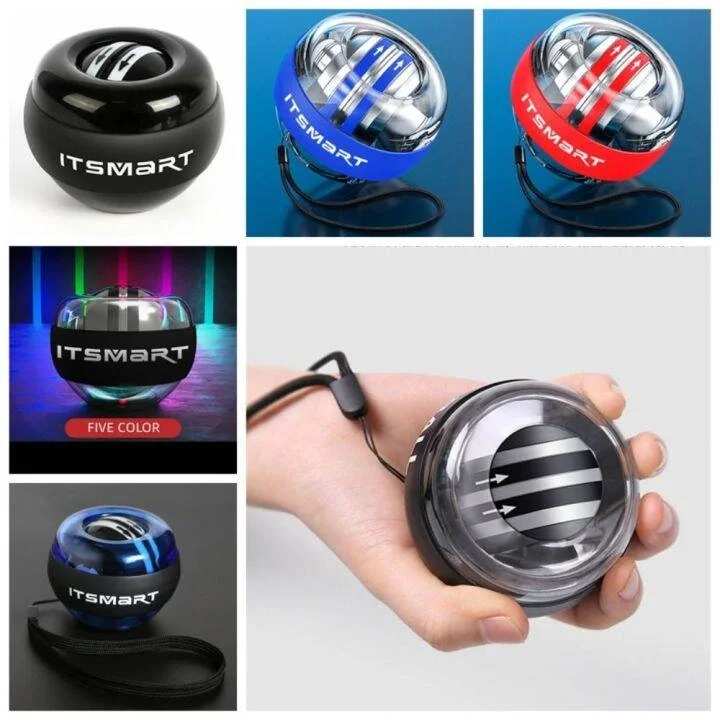 Gyro Ball El Bilek Egzersiztopu Otomatik Jiroskop Kol Kuvvet Spor Ekipmanı (5563) #4