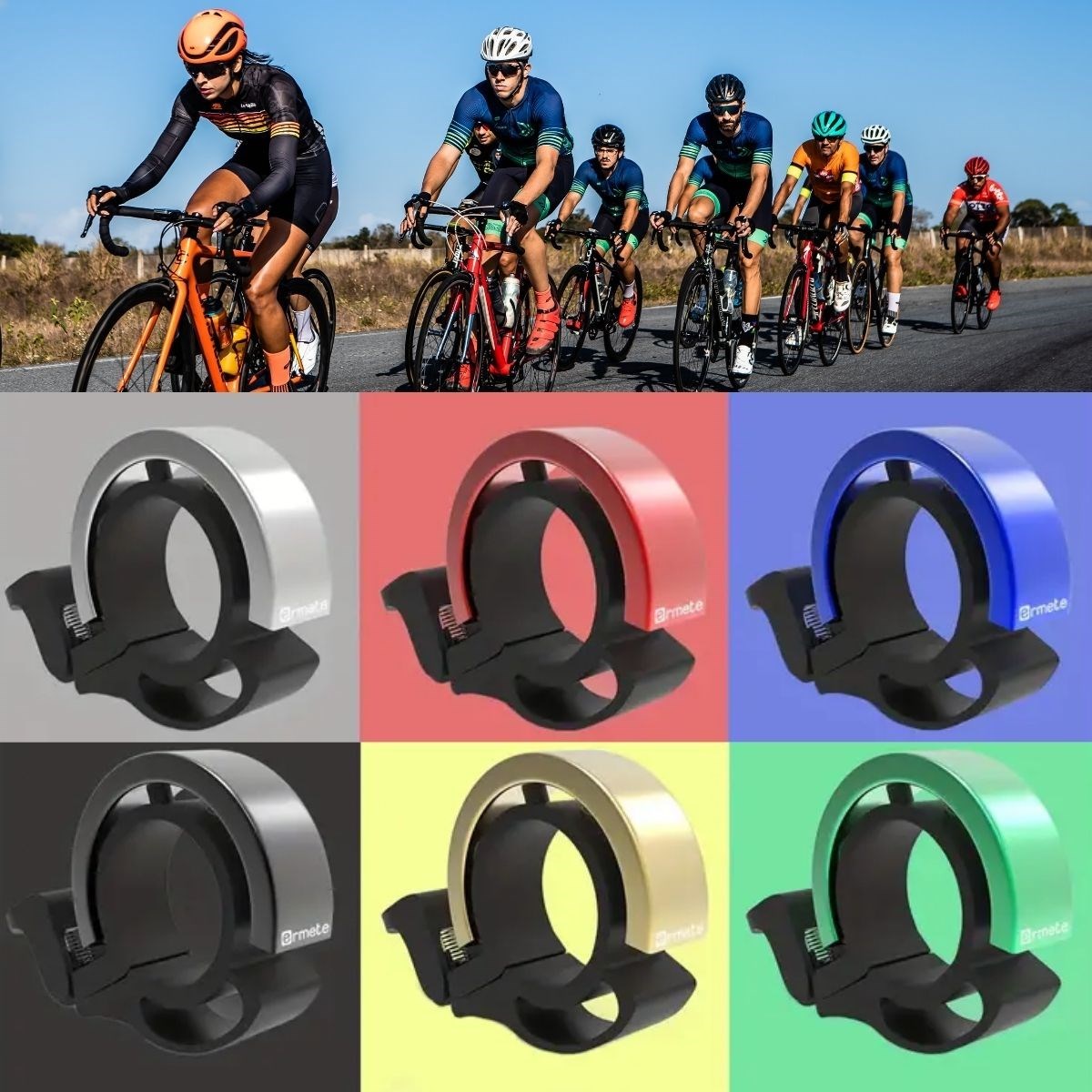 Ultra-Laute Aluminiumlegierungs-Fahrradklingel (5563) #3