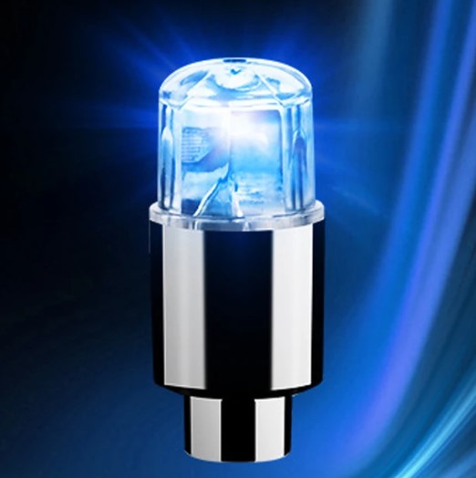 Işıklı Bisiklet Araba Sibop Kapağı 2 Adet (5563) #3