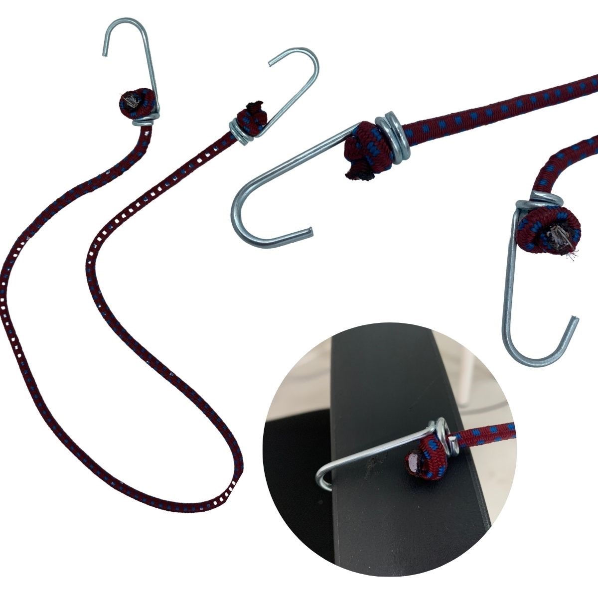 Bisiklet Araba Motosiklet Kancalı Bagaj Gergi Lastiği Sabitleme (5563) #4