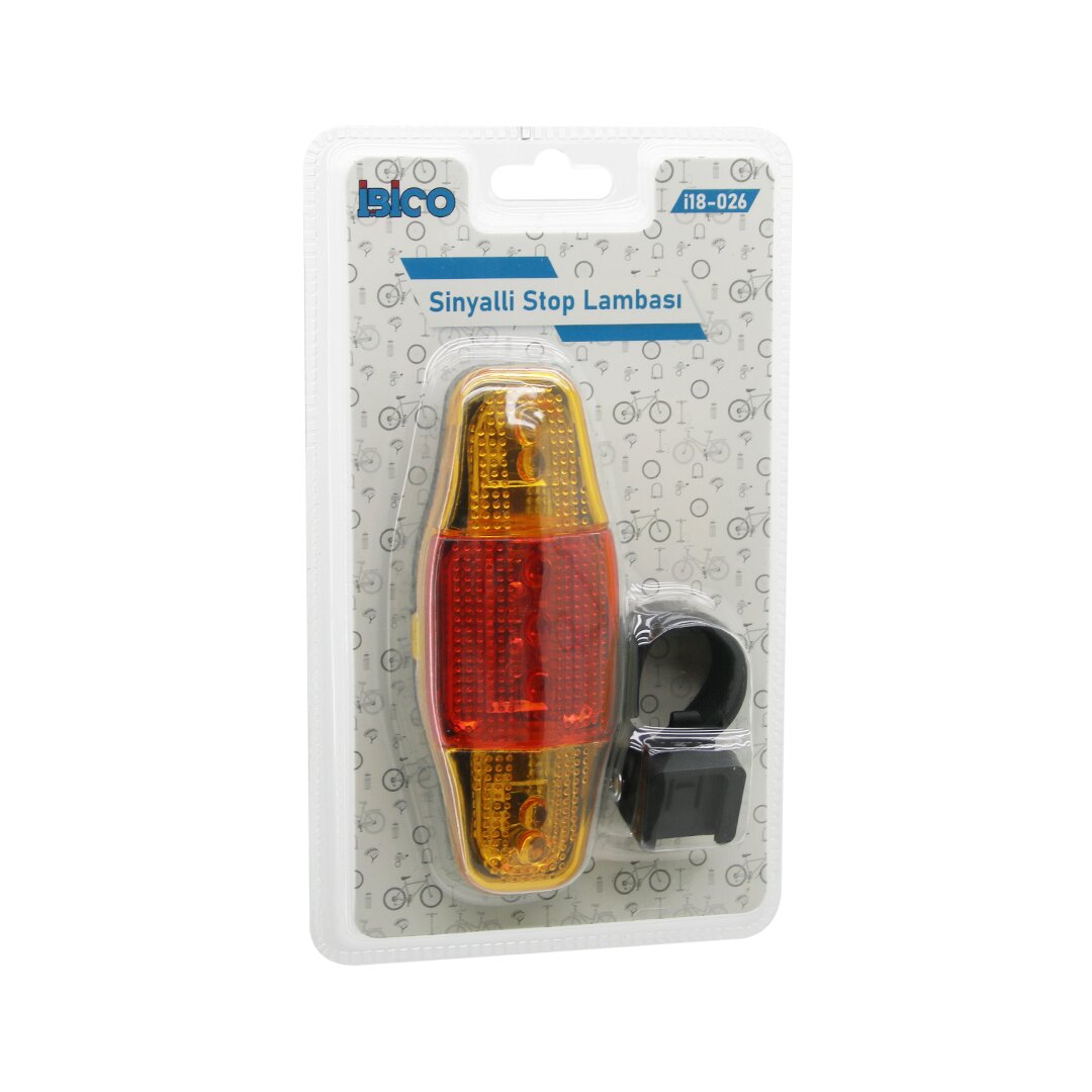 Bicycle Stop Light with Signal Battery Powered (5563)