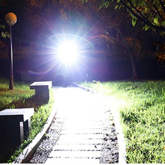 Solar USB Rechargeable LED Bike Light with Horn & Waterproof (5563) #5