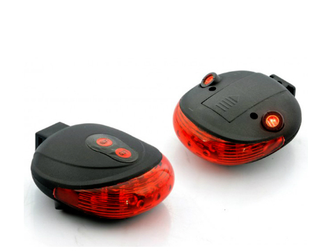 Lazer Güvenlik Şeritli Bisiklet Stop Lambası (5563) #3