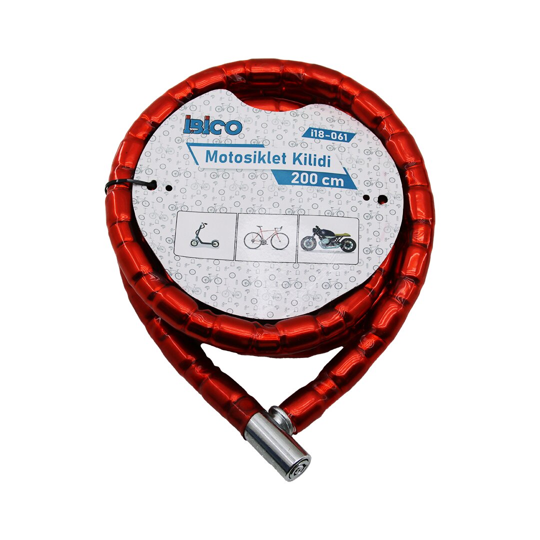 Tube Key Metal Head Steel Motor - Bicycle Lock Cylindrical S