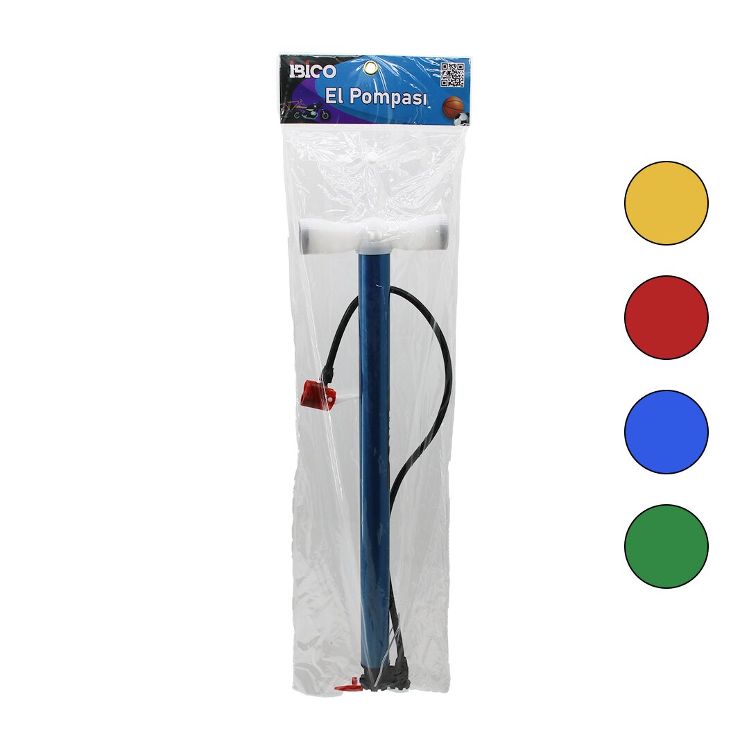 TERS BASMALI METAL GÖVDE PLASTİK KOL İRAN EL POMPASI 55CM TO