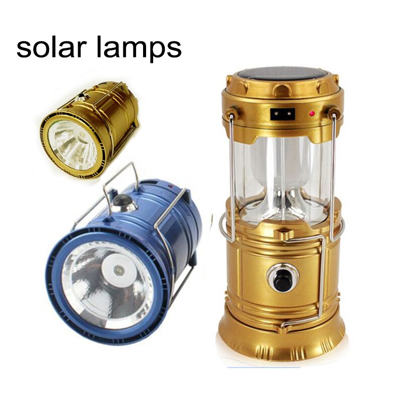 Güneş Enerjili Açılır Kapanır Kamp Lambası (5563) #3