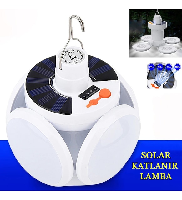 Solar 5-Panel Camp Lamp (5563)