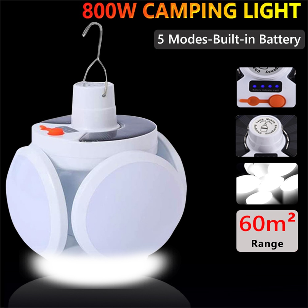 Solar 5-Panel Camp Lamp (5563) #5
