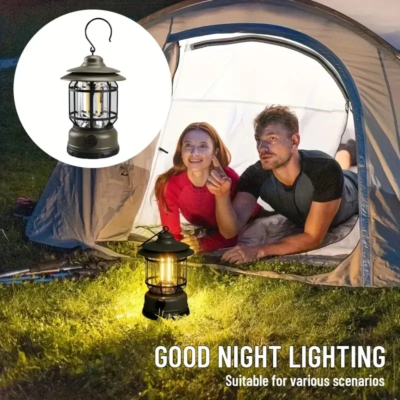 Bluetooth Speaker LED Camping Lamp with Dimmer HS66 (5563)