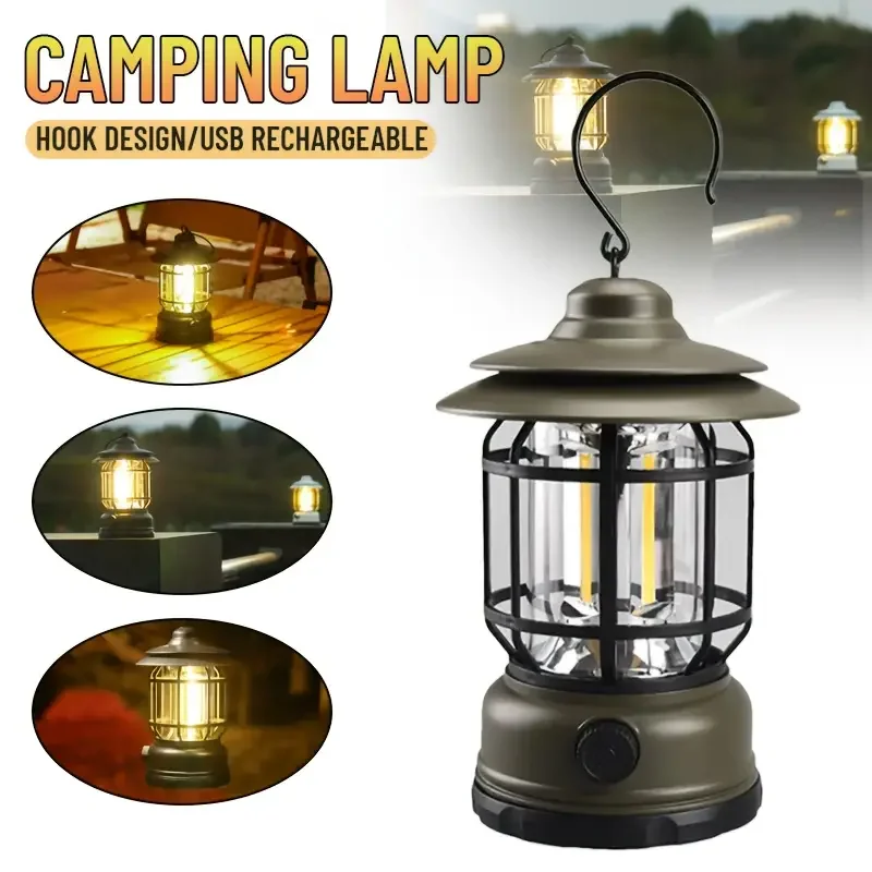 Bluetooth Speaker LED Camping Lamp with Dimmer HS66 (5563) #3