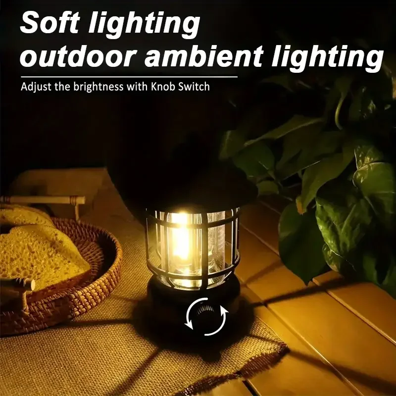 Bluetooth Speaker LED Camping Lamp with Dimmer HS66 (5563) #4