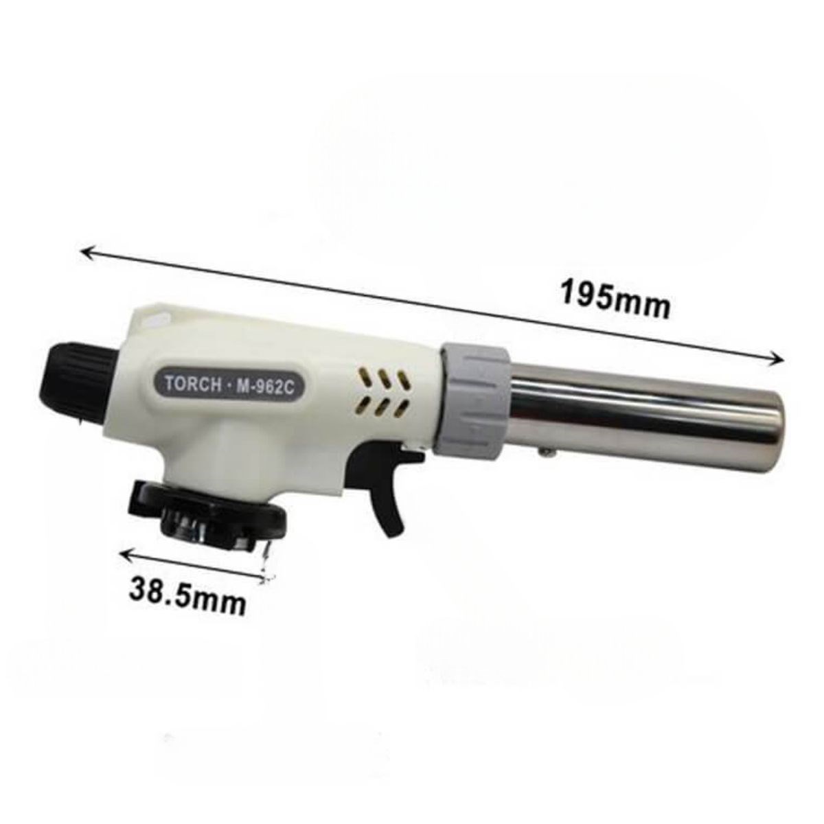 1300°C Çok Amaçlı Gaz Torch Çakmak - Mutfak, Mangal, Lehimleme Pürmüz Alev Tabancası (5563) #5