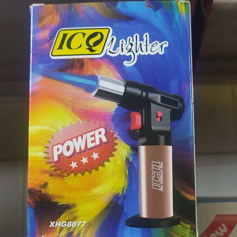 Refillable Torch Lighter with Stand 1300 Degree (5563)