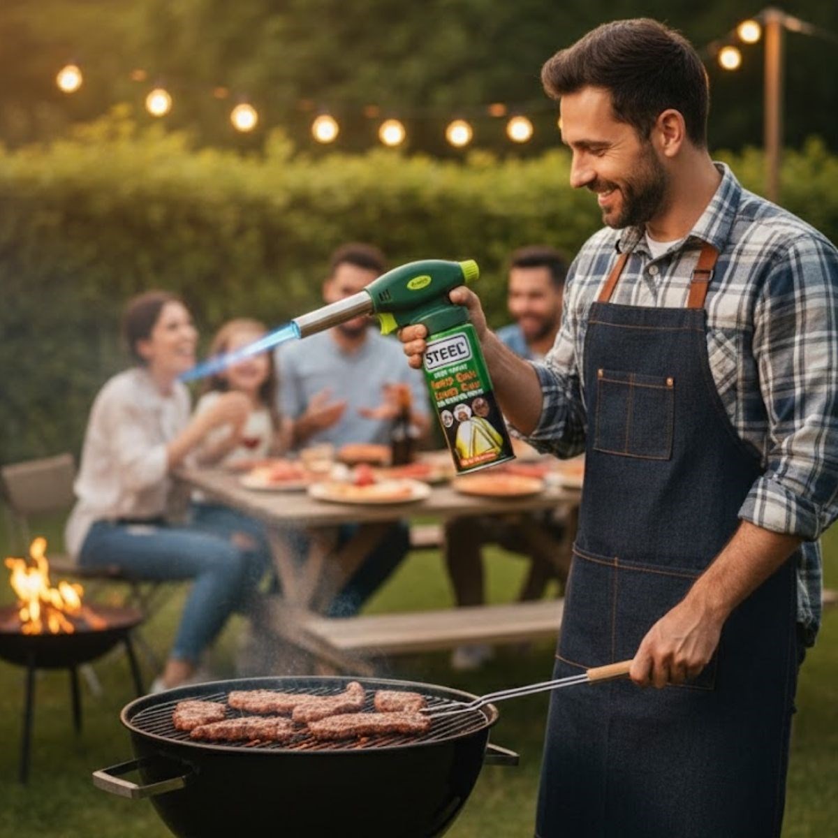 Outdoor Kamp, Piknik ve Tamir İşleri İçin Kamp Gazı Seti – Taşınabilir Pürmüz Alev Tabancası ve Yüksek Performanslı Gaz Kartuşu (5563) #4