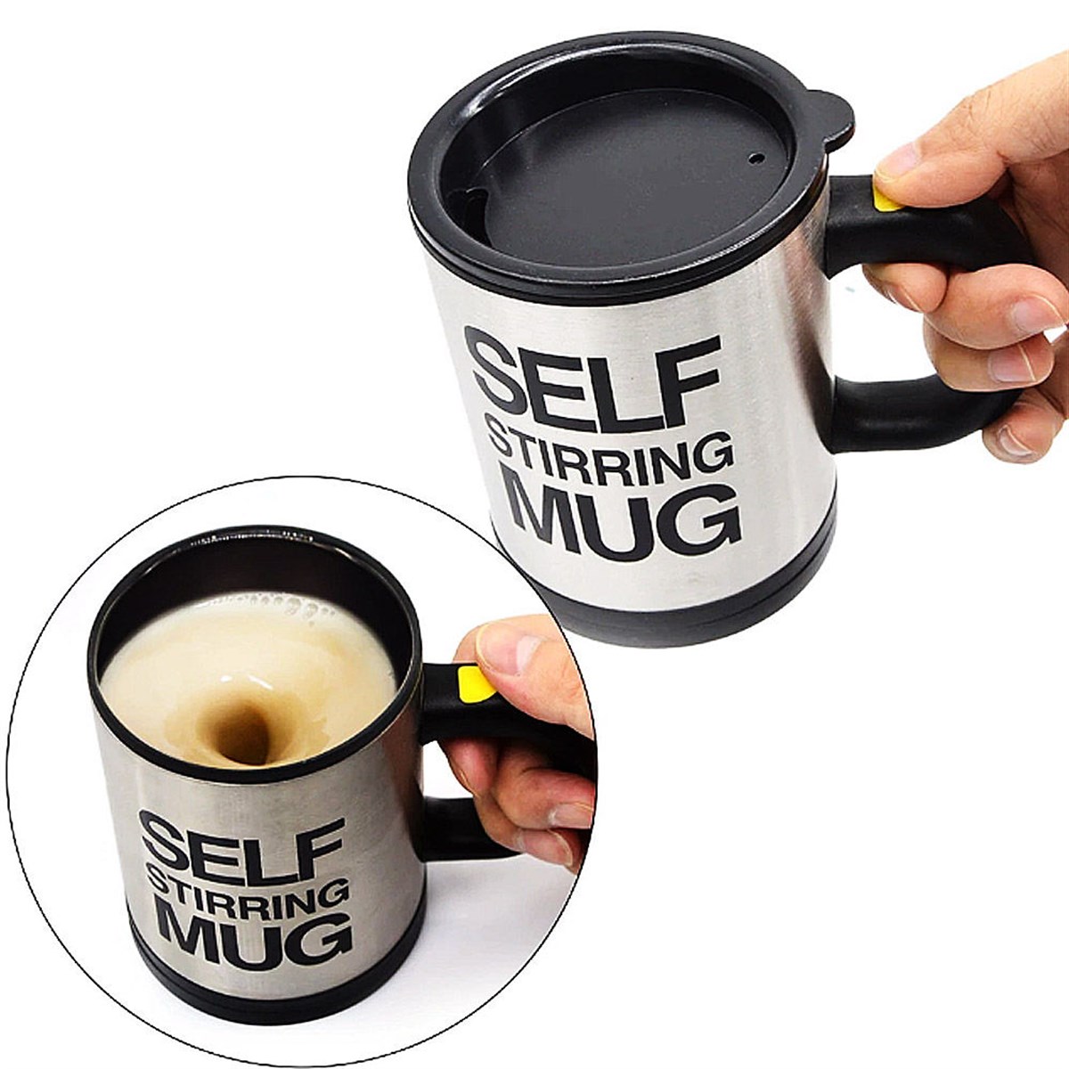 Self Stirring Mug with Mixer Function (5563)