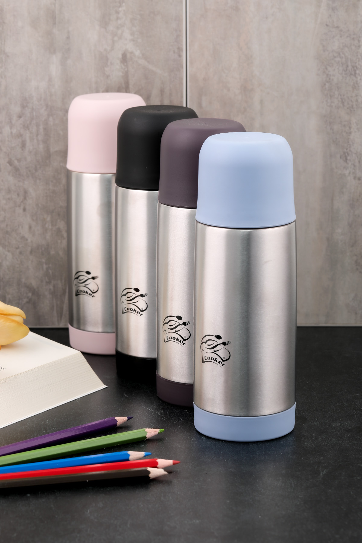 CKR-2000 0.3LT Steel Thermos (5563)