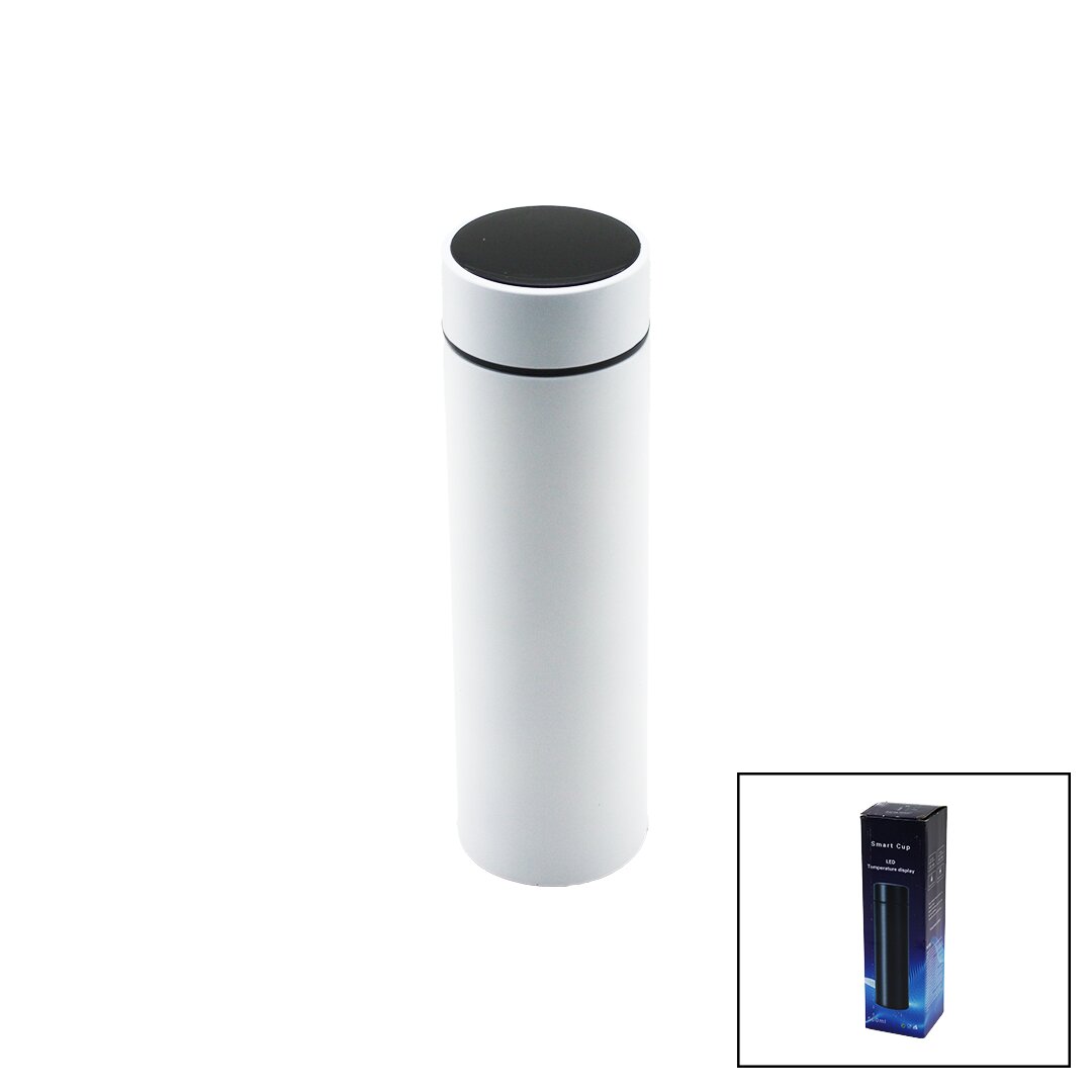 White LED Temperature Display 304 Stainless Steel Thermos 50