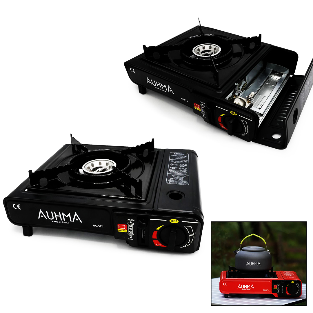 AUHMA AGST-1 PRO Portable Camp Stove with Plastic Bag (5563)