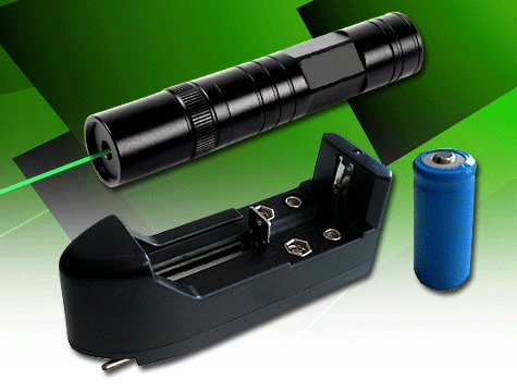 Yeşil Şarjlı Lazer Pointer 1000mw (Yakıcı) (5563) #5