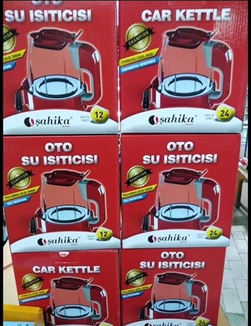 12V OTOMATİK ARAÇ OTO KETTLE SU ISITICISI ÇAKMAKLIK FİŞLİ (5563) #2