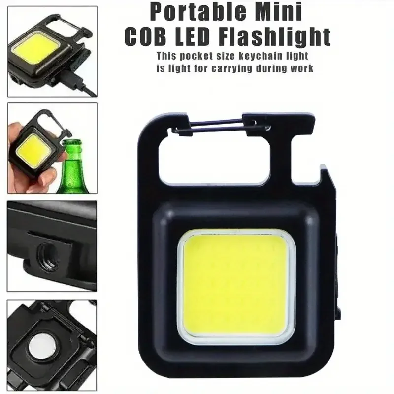 Anahtarlıklı Fener Fener Cob Led (5563)