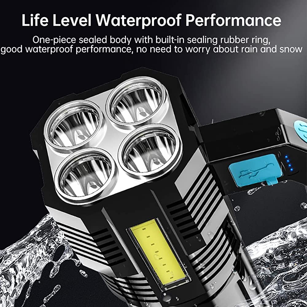 5W USB Şarjlı El Feneri (5563) #5