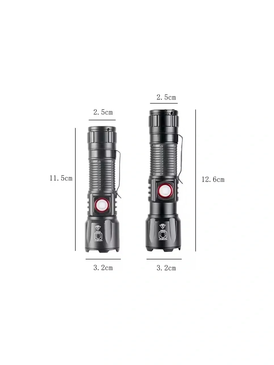 WS-2828 Ultra USB Rechargeable Police Flashlight 1000 Lumens #2