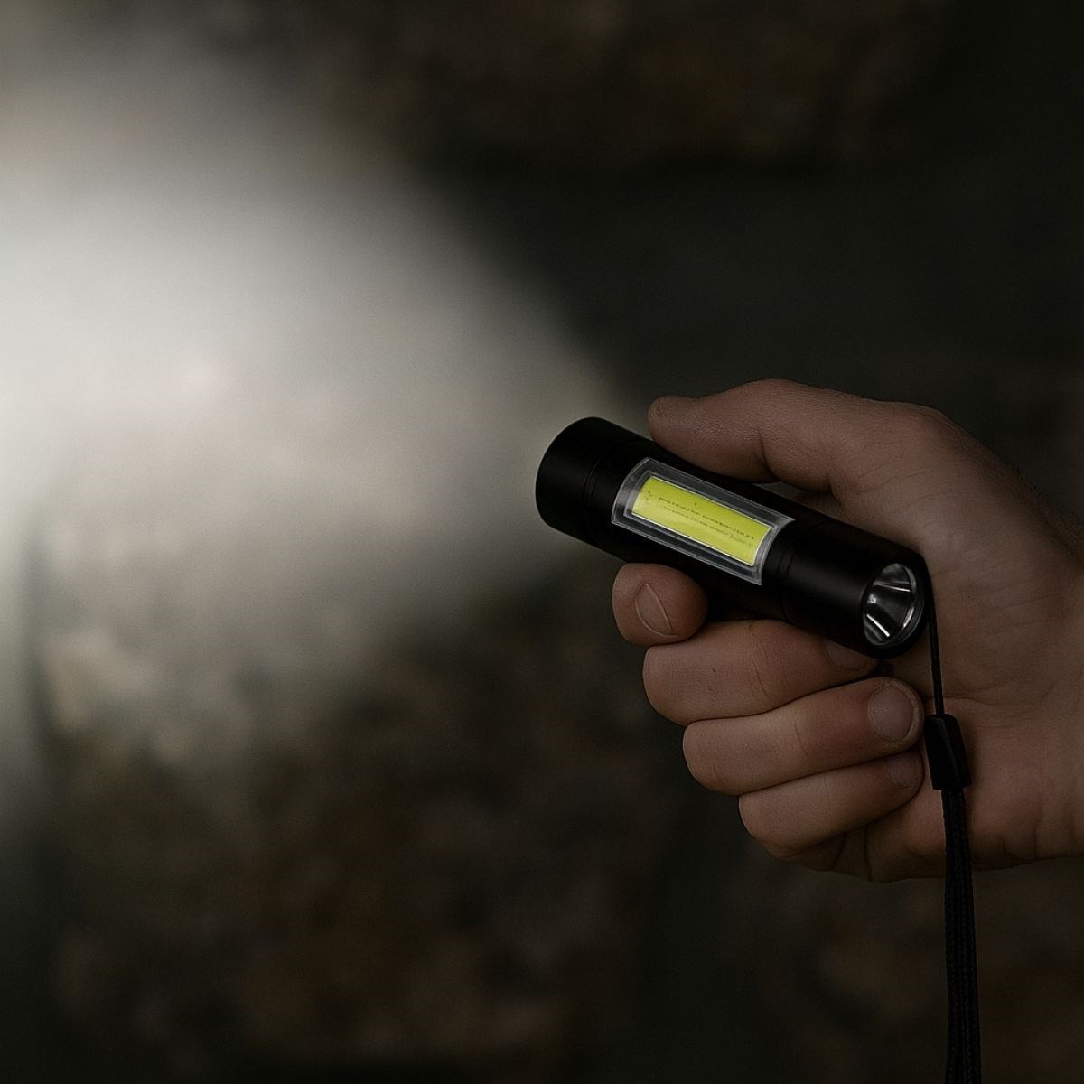 Mini LED Taschenlampe im Karton – tragbar für Camping und Notfälle #3