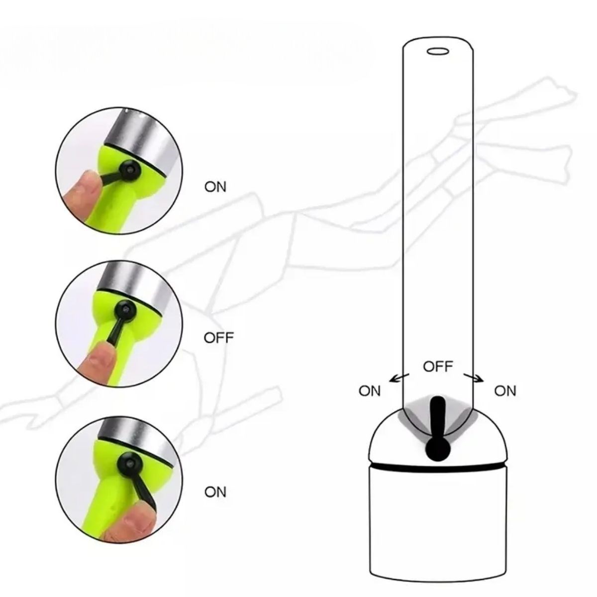 Super Bright LED Underwater Diving Flashlight – Portable, Waterproof & Shockproof #5